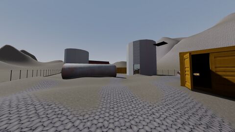 The courtyard