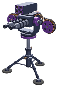 Level 3: twin barrels and a rocket pod