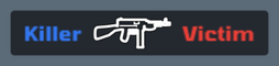 In the kill feed