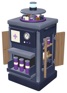 Level 3: a supply rack on the roof